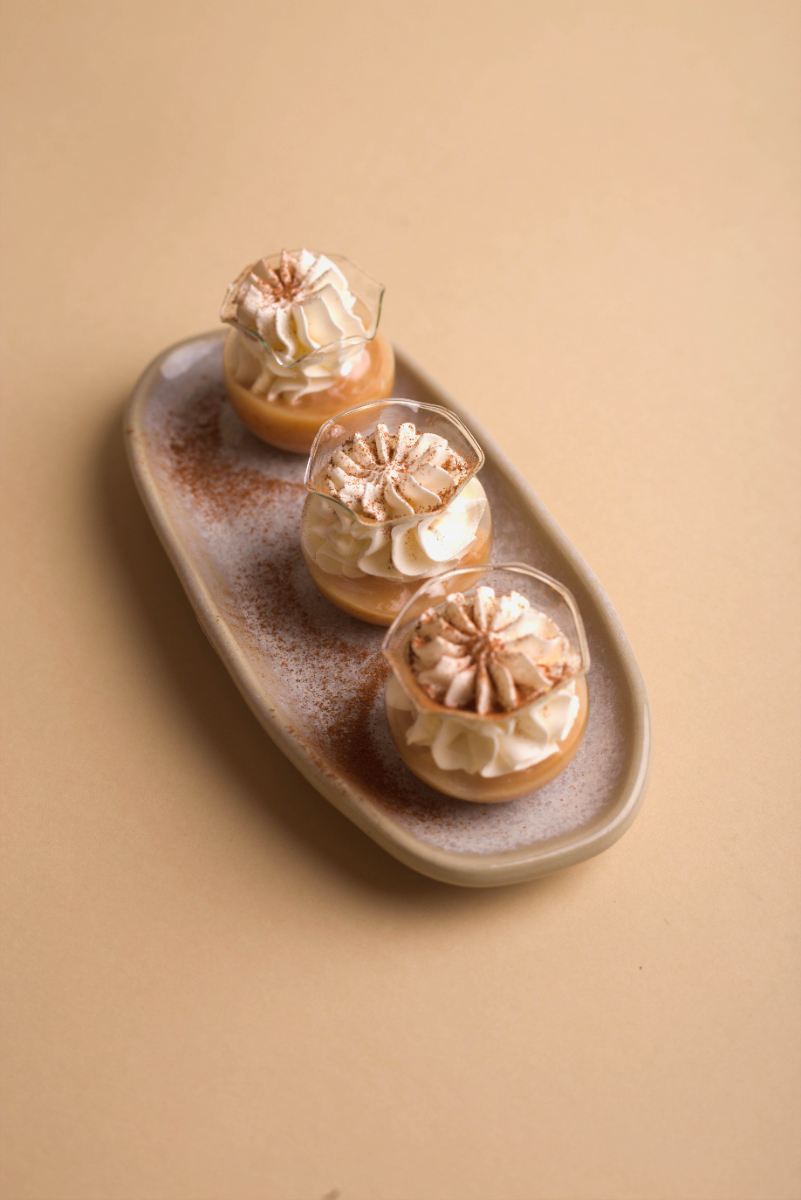 Verrine de Banana Caramelada
